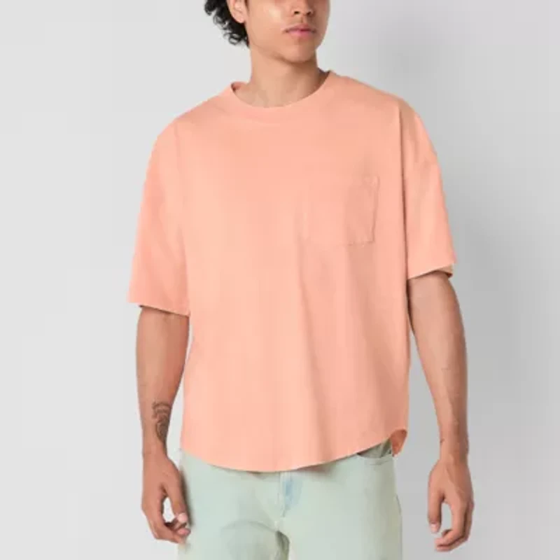 Arizona Mens Curved Hem Boxy Fit T-Shirt