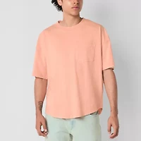 Arizona Mens Curved Hem Boxy Fit T-Shirt