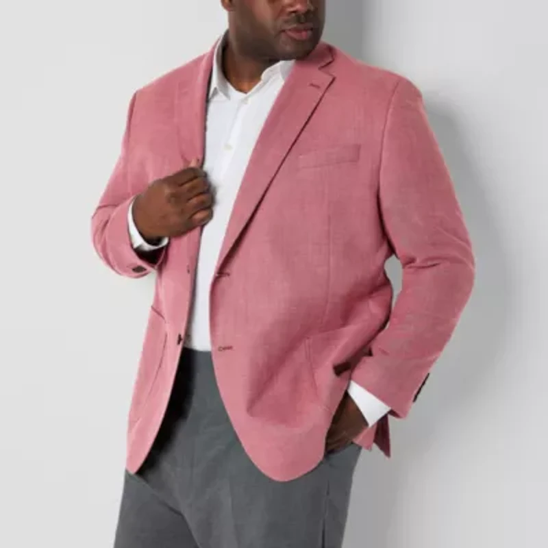 Stafford Mens Big and Tall Classic Fit Sport Coat