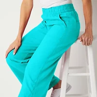 St. John's Bay Womens Wide Leg High Rise Trouser