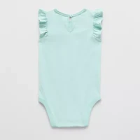 Okie Dokie Baby Girls Round Neck Bodysuit