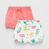 Okie Dokie Baby Girls 2-pc. Pull-On Short