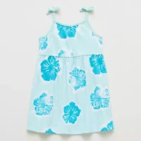 Okie Dokie Toddler & Little Girls Sleeveless A-Line Dress