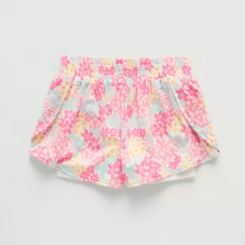Okie Dokie Active Toddler Girls Pull-On Short