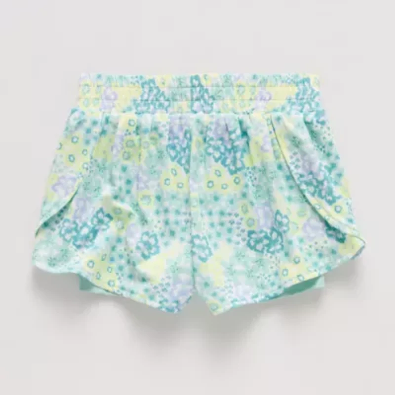Okie Dokie Active Toddler & Little Girls Pull-On Short