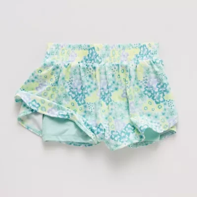 Okie Dokie Active Toddler & Little Girls Pull-On Short