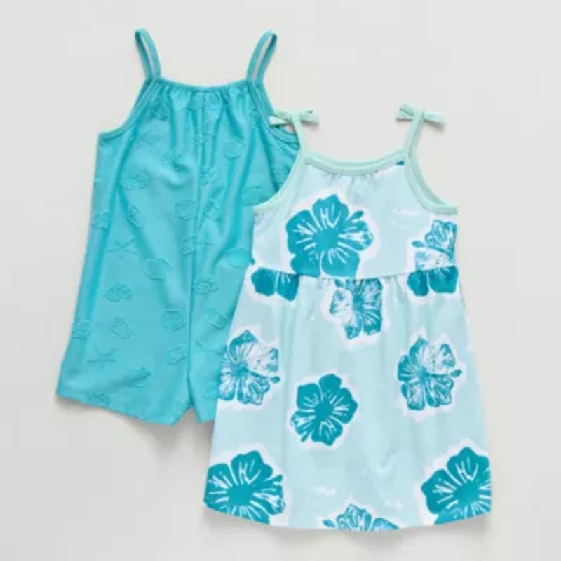 Okie Dokie Toddler & Little Girls 2-pc. Dress Set