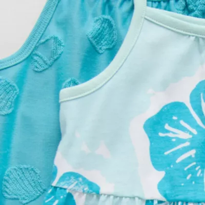 Okie Dokie Toddler & Little Girls 2-pc. Dress Set