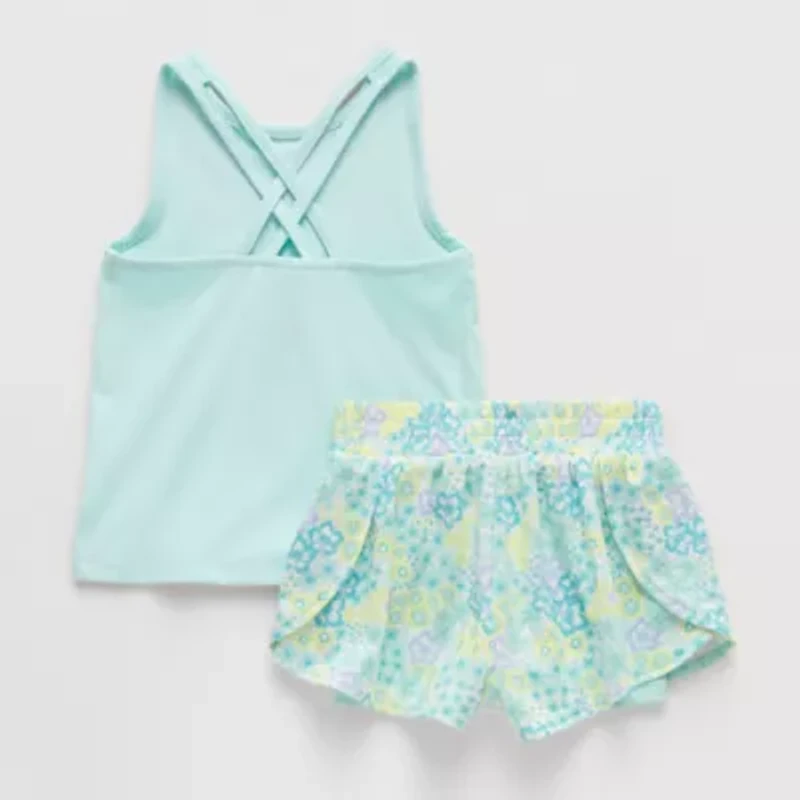 Okie Dokie Toddler & Little Girls 2-pc. Short Set