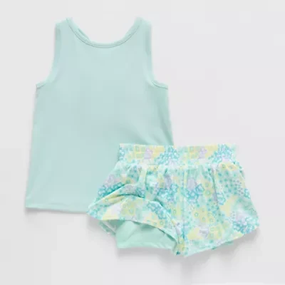 Okie Dokie Toddler & Little Girls 2-pc. Short Set