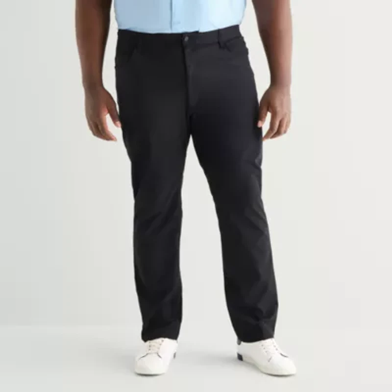 Stylus Mens Regular Fit Big and Tall Flat Front Pant