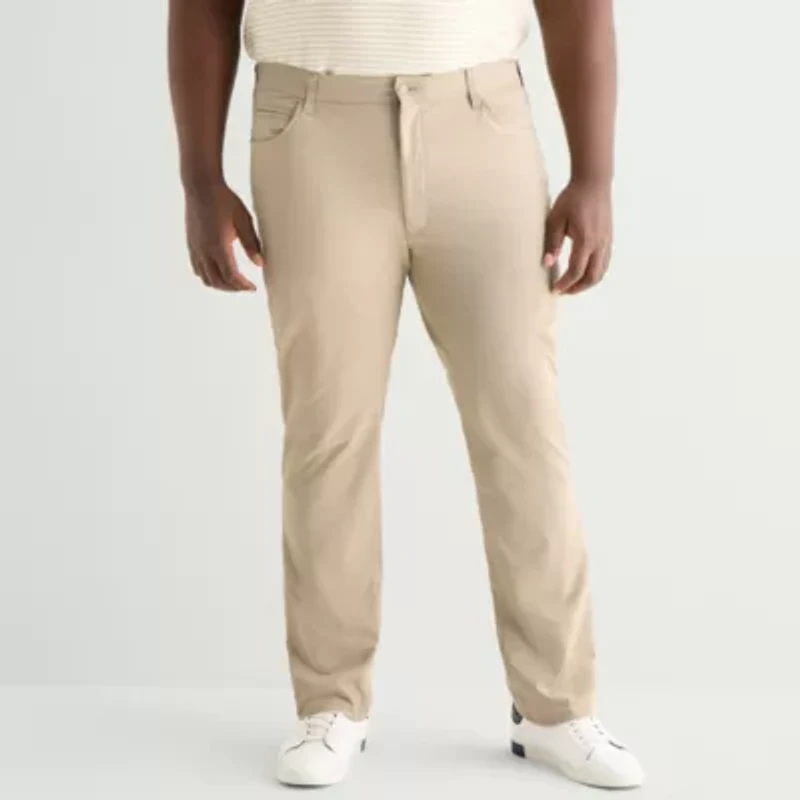 Stylus Mens Regular Fit Big and Tall Flat Front Pant