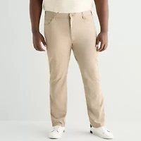 Stylus Mens Regular Fit Big and Tall Flat Front Pant