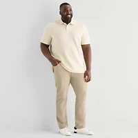 Stylus Mens Regular Fit Big and Tall Flat Front Pant
