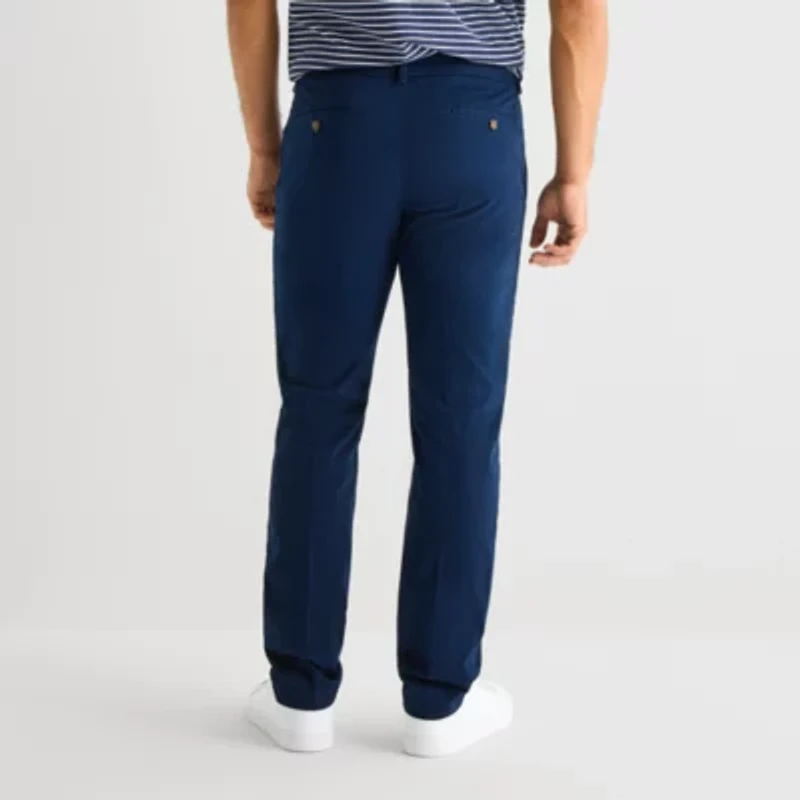 St. John's Bay Stretch Chino Mens Slim Fit Flat Front Pant