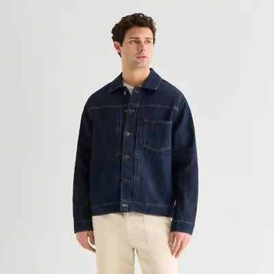 mutual weave Mens Denim Jacket