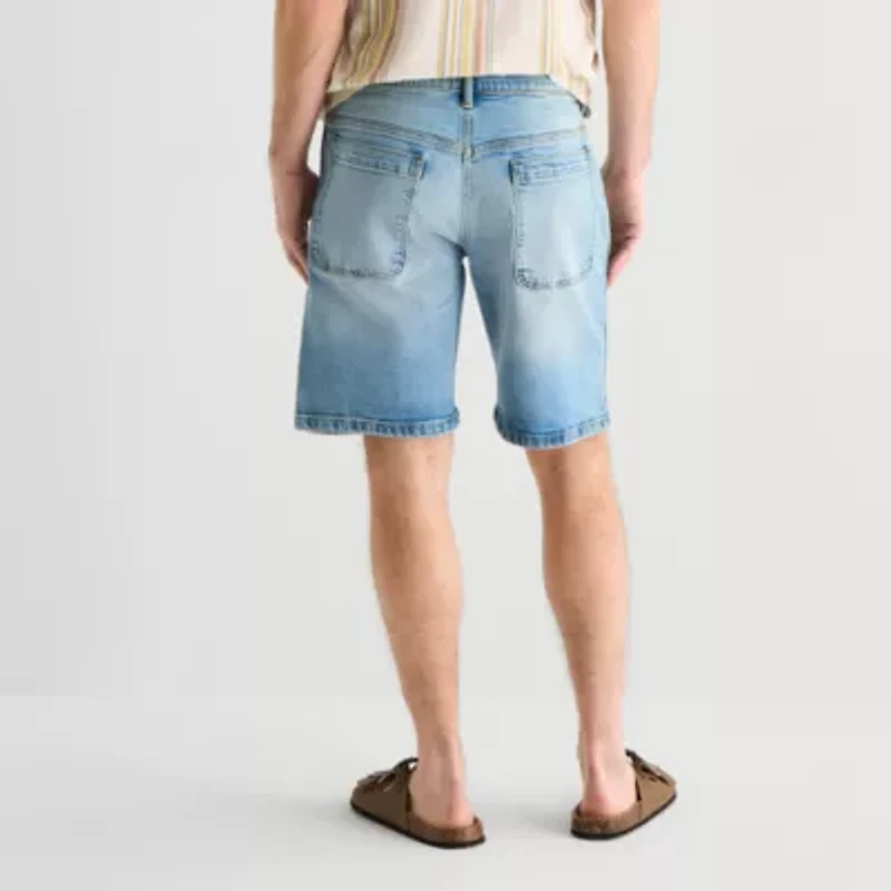 mutual weave Mens 11" 1 Pair Denim Short