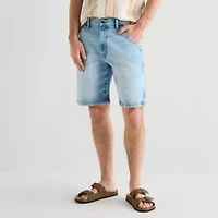 mutual weave Mens 11" 1 Pair Denim Short