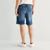 mutual weave Mens 11" 1 Pair Denim Short