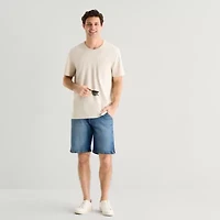 mutual weave Mens 11" 1 Pair Denim Short