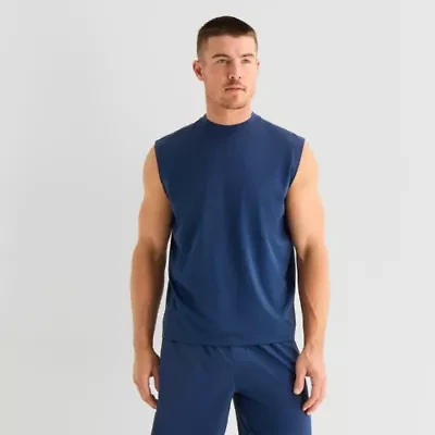 Xersion Mens Crew Neck Sleeveless Muscle T-Shirt