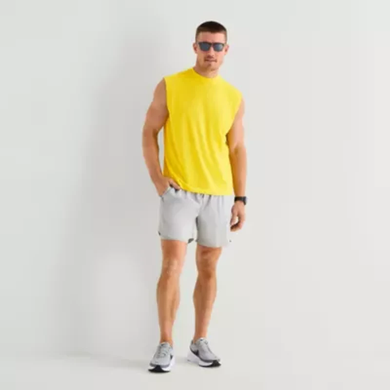 Xersion Mens Crew Neck Sleeveless Muscle T-Shirt