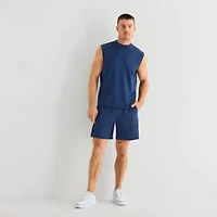 Xersion Mens Crew Neck Sleeveless Muscle T-Shirt