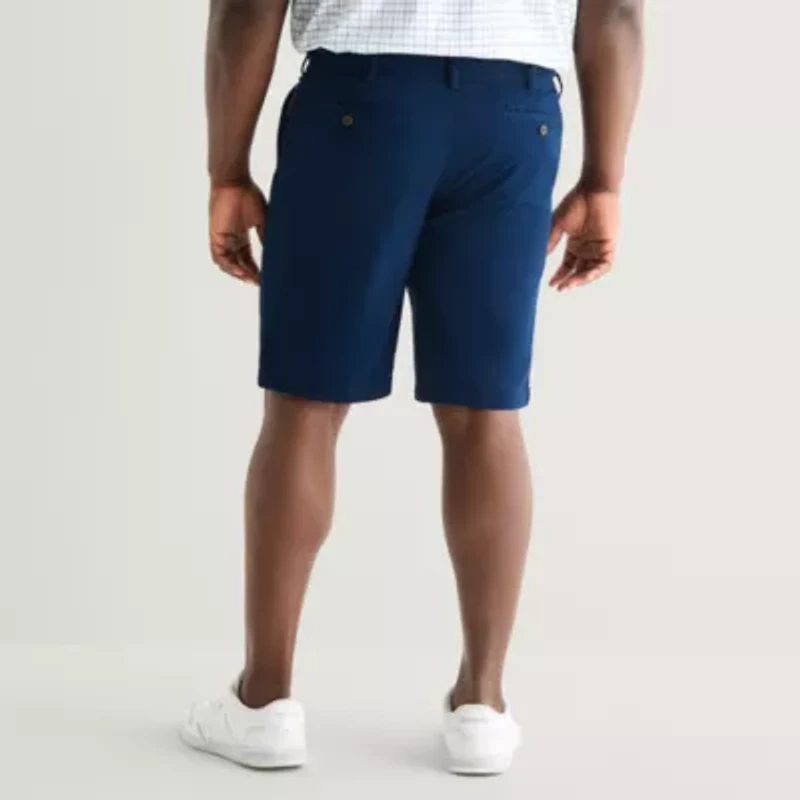 St. John's Bay Comfort Waist 10" & 11" Mens Big and Tall Stretch Fabric Chino Short