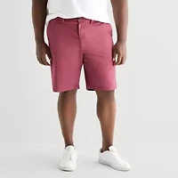 St. John's Bay Mens 10" Big and Tall Stretch Fabric Chino Short