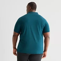 Shaquille O'Neal XLG™ Elevated Athletic Mens Short Sleeve Polo Shirt