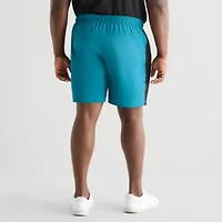 Shaquille O'Neal XLG™ Active Mens 8" Big and Tall Moisture Wicking Wicked Workout Shorts