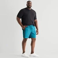 Shaquille O'Neal XLG™ Active Mens 8" Big and Tall Moisture Wicking Wicked Workout Shorts