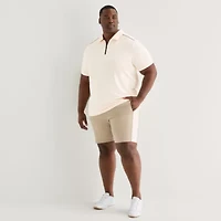 Shaquille O'Neal XLG™ Active Piped Big and Tall Mens Short Sleeve Polo Shirt