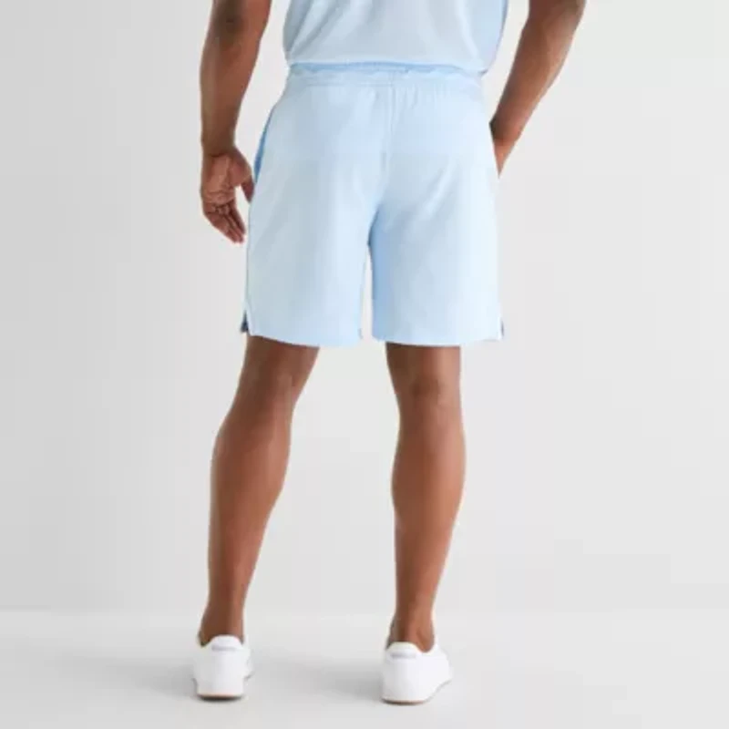 Shaquille O'Neal XLG™ Active Taped Mens 8" Big and Tall Moisture Wicking Workout Shorts