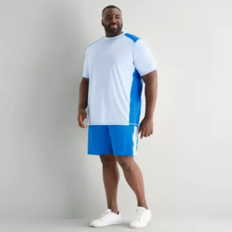 Shaquille O'Neal XLG™ Active Mens Crew Neck Short Sleeve Big and Tall T-Shirt