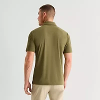 Stylus Mens Regular Fit Short Sleeve Polo Shirt