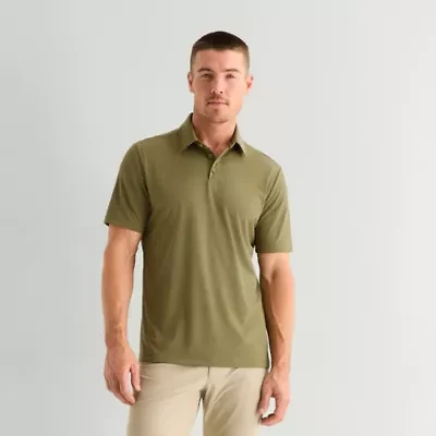 Stylus Mens Regular Fit Short Sleeve Polo Shirt