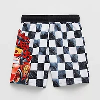 Disney Collection Little & Big Kid Boys Cars Swim Trunks