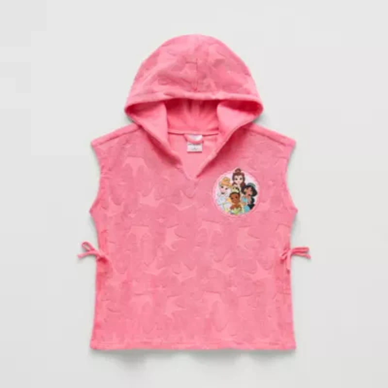 Disney Collection Little & Big Kid Girls Princess Knit Dress Swimsuit Cover-Up