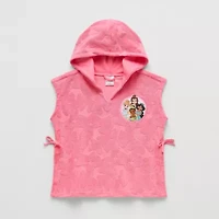 Disney Collection Little & Big Kid Girls Princess Knit Dress Swimsuit Cover-Up