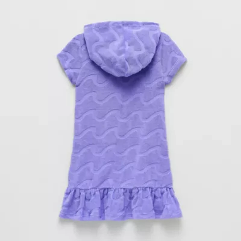 Disney Collection Little & Big Kid Girls Princess The Mermaid Knit Dress Swimsuit Cover-Up