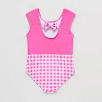 Disney Collection Little & Big Kid Girls Minnie Mouse One Piece Swimsuit