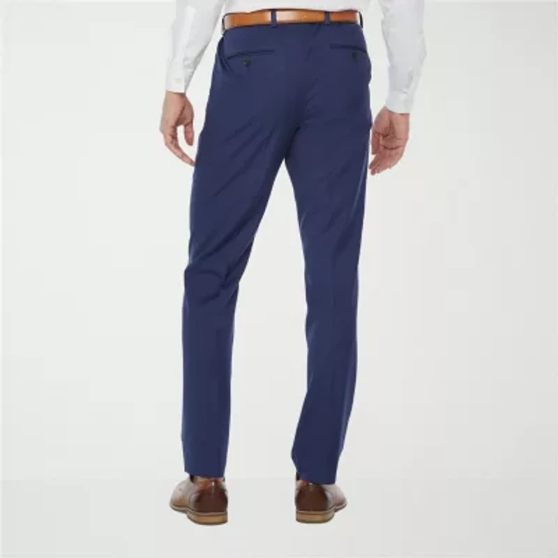 J. Ferrar Ultra Comfort Mens Big and Tall Regular Fit Flat Front Suit Pant