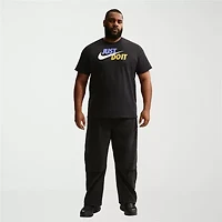 Nike Just Do It Mens Crew Neck Short Sleeve Active Big and Tall T-Shirt