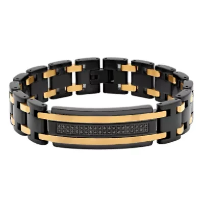 Mens Stainless Steel 8 1/2 Inch Link Bracelet
