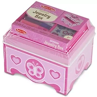 Melissa & Doug Decorate Your Own Jewelry Box Art Set