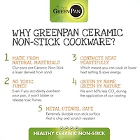 GreenPan Paris Pro Healthy Hard Anodized Ceramic Non-Stick 11-pc. Cookware Set