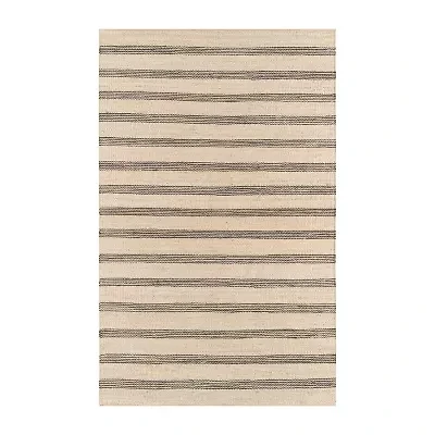 Momeni Light House 2 Striped Indoor Rectangular Area Rug