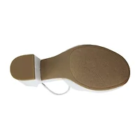 Pop Brighten Little & Big Kid Girls Closed Toe Block Heel Pumps