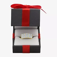 2MM 1 CT. T.W. Natural White Diamond Band Sterling Silver or 14K Gold Over